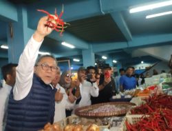 Menteri Perdagangan Kunjungi  Pasar Bulu Semarang