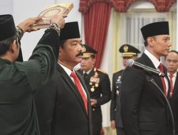 AHY Resmi dilantik Jokowi Jadi Menteri ATR/BPN