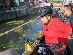 Mbak Ita Pantau Wilayah Sepanjang Kali Semarang