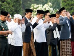 Presiden Jokowi Melaksanakan Sholat Idul Adha dan Berqurban di Semarang