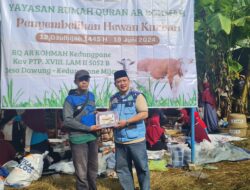 BKPRMI JAWATENGAH dan Yayasan Rumah Qur’an Ar Rohmah sebar 1. 500 Bungkus hewan qurban di Jawa Tengah