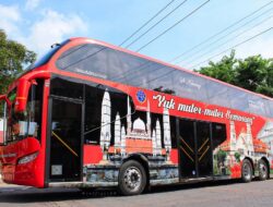 Keliling Kota Semarang Gratis dengan Bus Tingkat