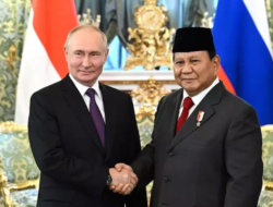 Prabowo Bertemu Vladmir Putin Bahas Kerjasama Indonesia dan Rusia