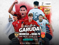 Malam ini Timnas Indonesia melawan China di Kualifikasi Piala Dunia 2026 Zona Asia