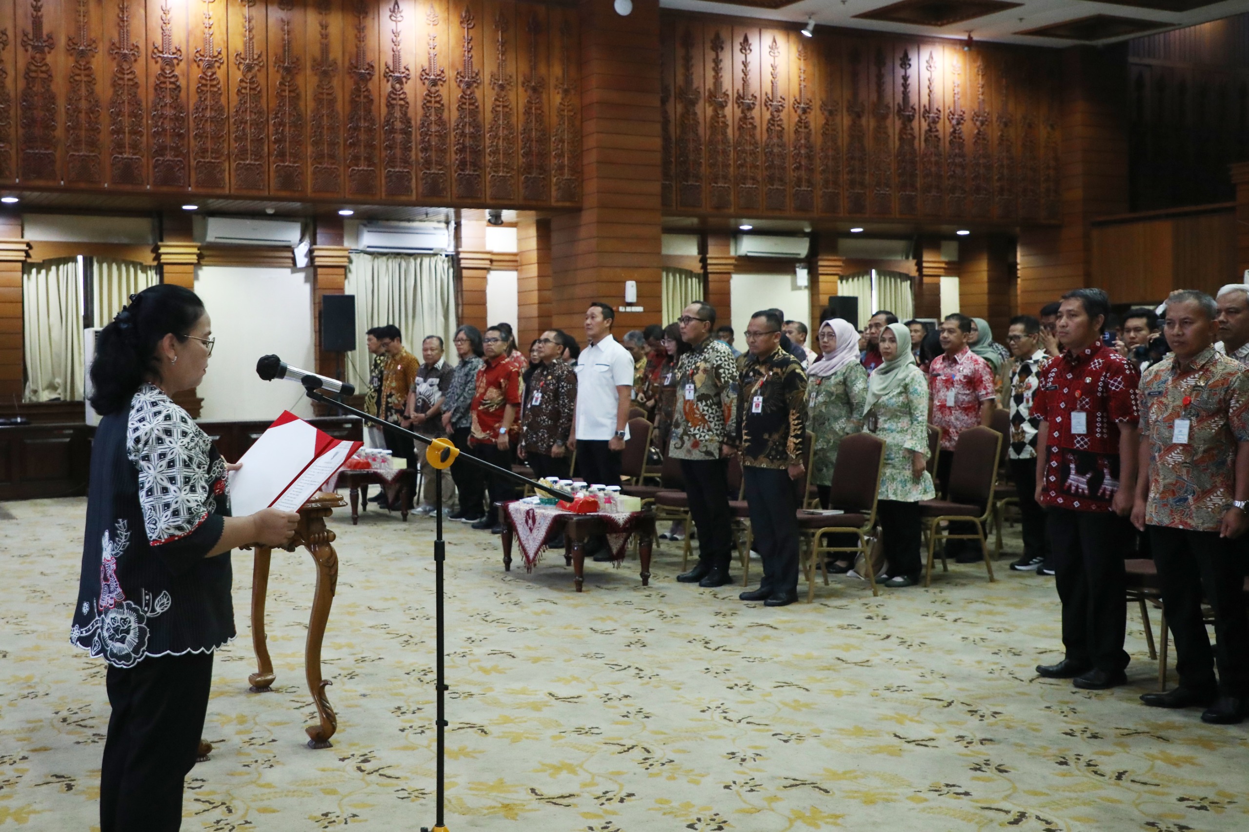 pelantikan pejabat eselon, pemkot semarang pastikan tidak ada gratifikiasi