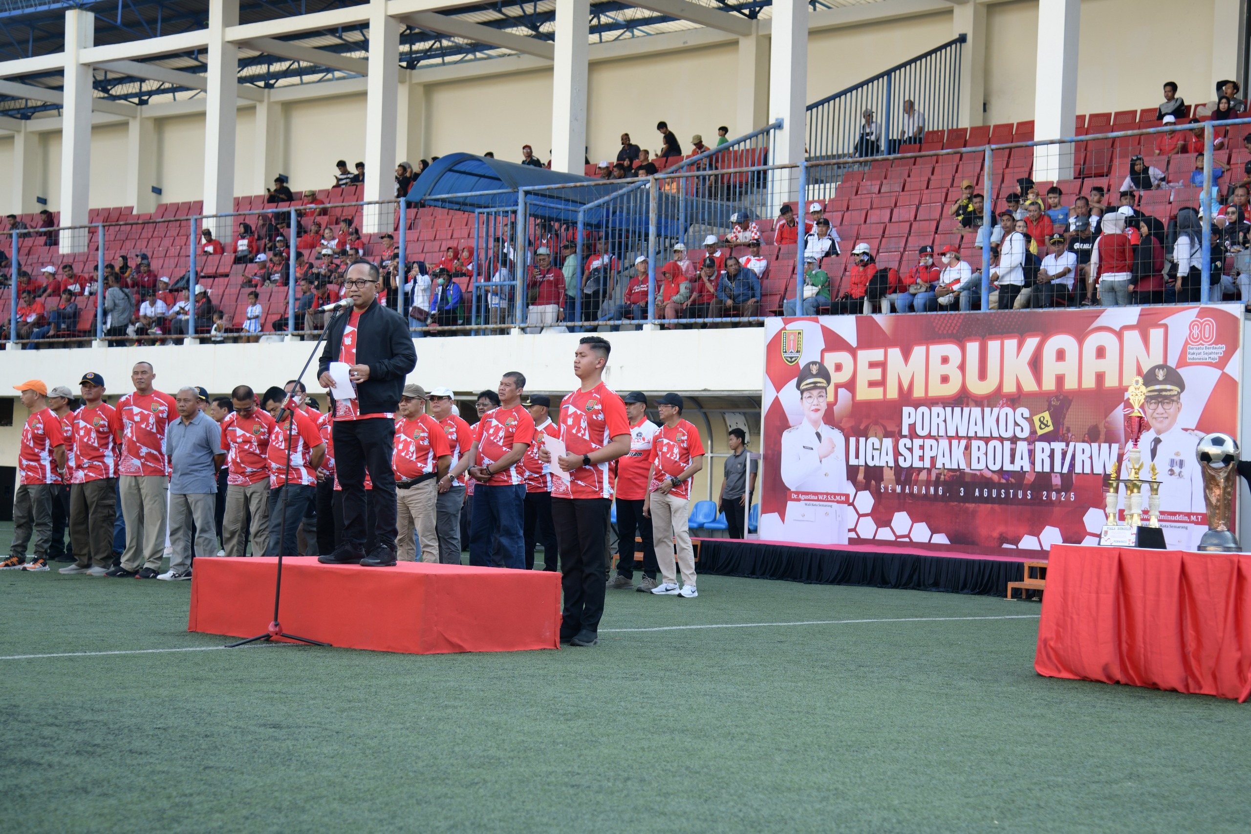pembukaan pekan olahraga kota semarang