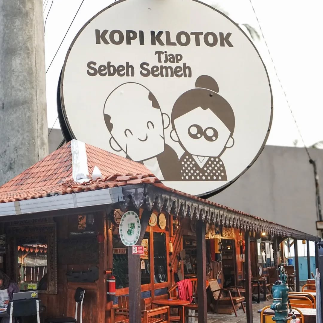 kopi klotok tjap sebeh semeh