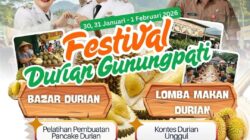 Festival durian Gunungpati Semarang Semarang