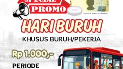 Peringati Hari Buruh, Tarif Trans Semarang Hanya Rp 1.000 untuk Buruh Mulai 6-31 Mei