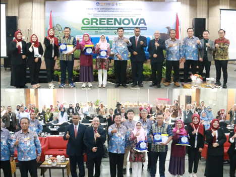 Fakultas Matematika dan Ilmu Pengetahuan Alam (FMIPA) Universitas Negeri Semarang (UNNES) sukses menyelenggarakan The 1st Global Conference on Environmental, Energy, and Natural Resources Innovation for Sustainable Development (GREENOVA 2026) Rabu (24/6/2026).