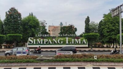 Wajah Baru Lingkar Luar Simpang Lima Lebih Rapi, Nyaman dan Bebas Banjir