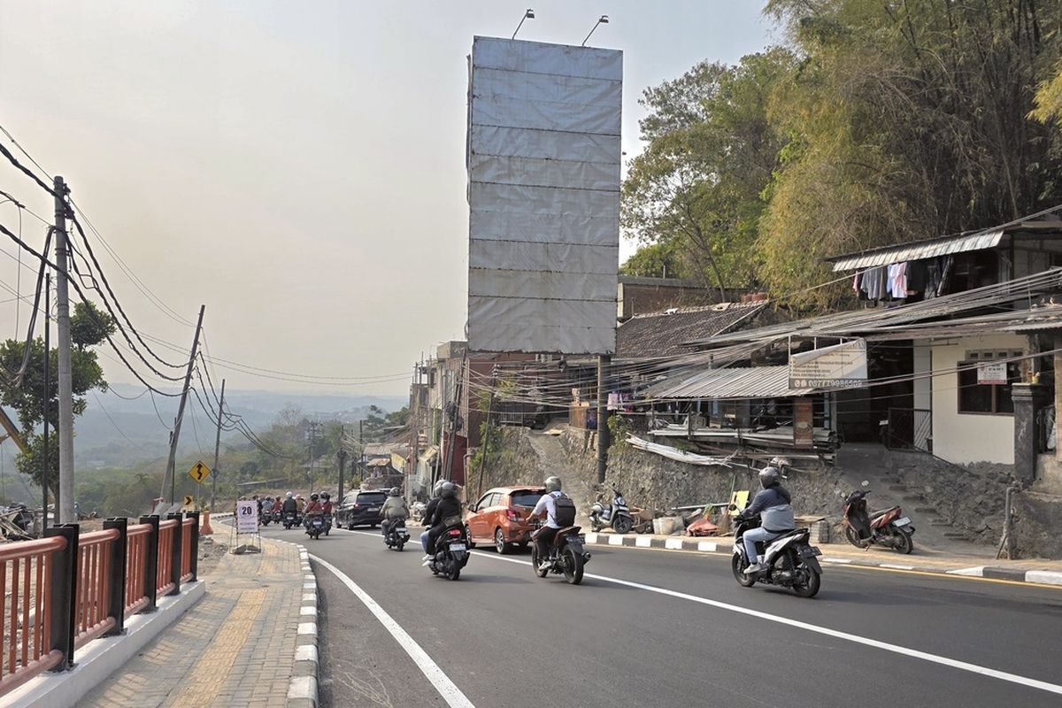 Jalan Gombel Lam Kembali dibuka
