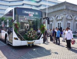 Bus Listrik Semarang Koridor 1 Mangkang – Penggaron Resmi Beroperasi Penuh