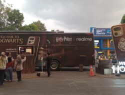 Harry Potter X Realme  Pop-Up Bus Hadir Di Queen City Semarang