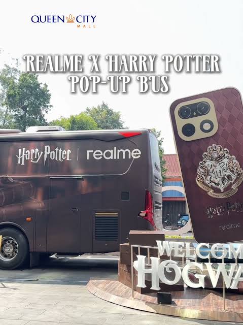 Harry Potter X Realme Pop-Up Bus queen City Semarang