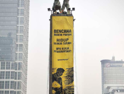 Greenpeace Indonesia Desak Pemerintah untuk Serius Tangani Krisis Iklim